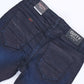 Kids Phoenix Wax Coated Regular Jeans (Black/Blue)