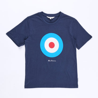 Kids Basic Target T-Shirt (Blue)