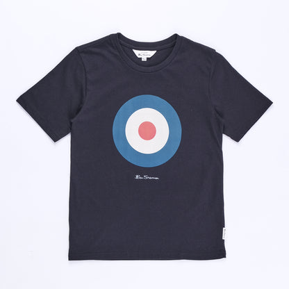 Kids Basic Target T-Shirt (Black)