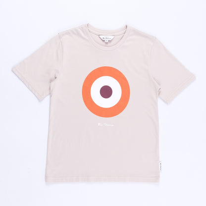 Kids Basic Target T-Shirt (Natural)