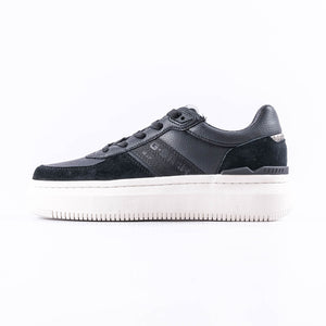 Eve Basic Leather Sneakers (Black)