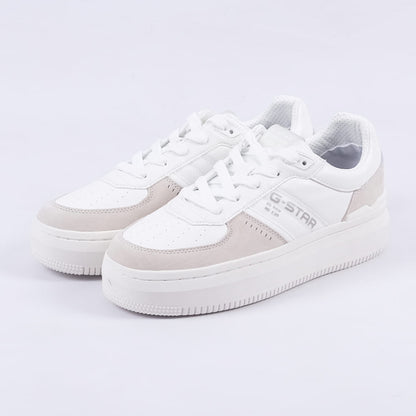 Eve Basic Leather Sneakers (White)