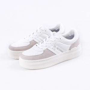 Eve Basic Leather Sneakers (White)