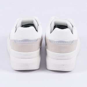 Eve Basic Leather Sneakers (White)