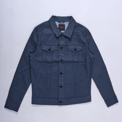 Justin Wax Coated Jacket (Blue)