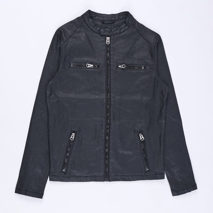 Captain Wax Denim Jacket (Black)