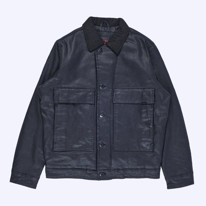 Titan Wax Denim Jacket (Black)