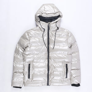 Onyx Puff Jacket (Silver)