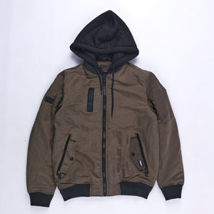 Cash Bomber Jacket (Olive)