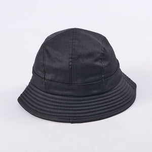 Heart Wax Denim Bucket Hat (Black)