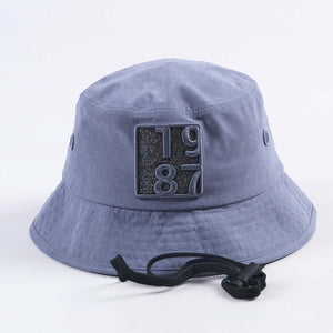 Laurel Bucket Hat (Blue)