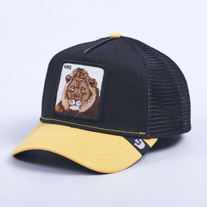 The King Lion Trucker Hat (Black/Yellow)