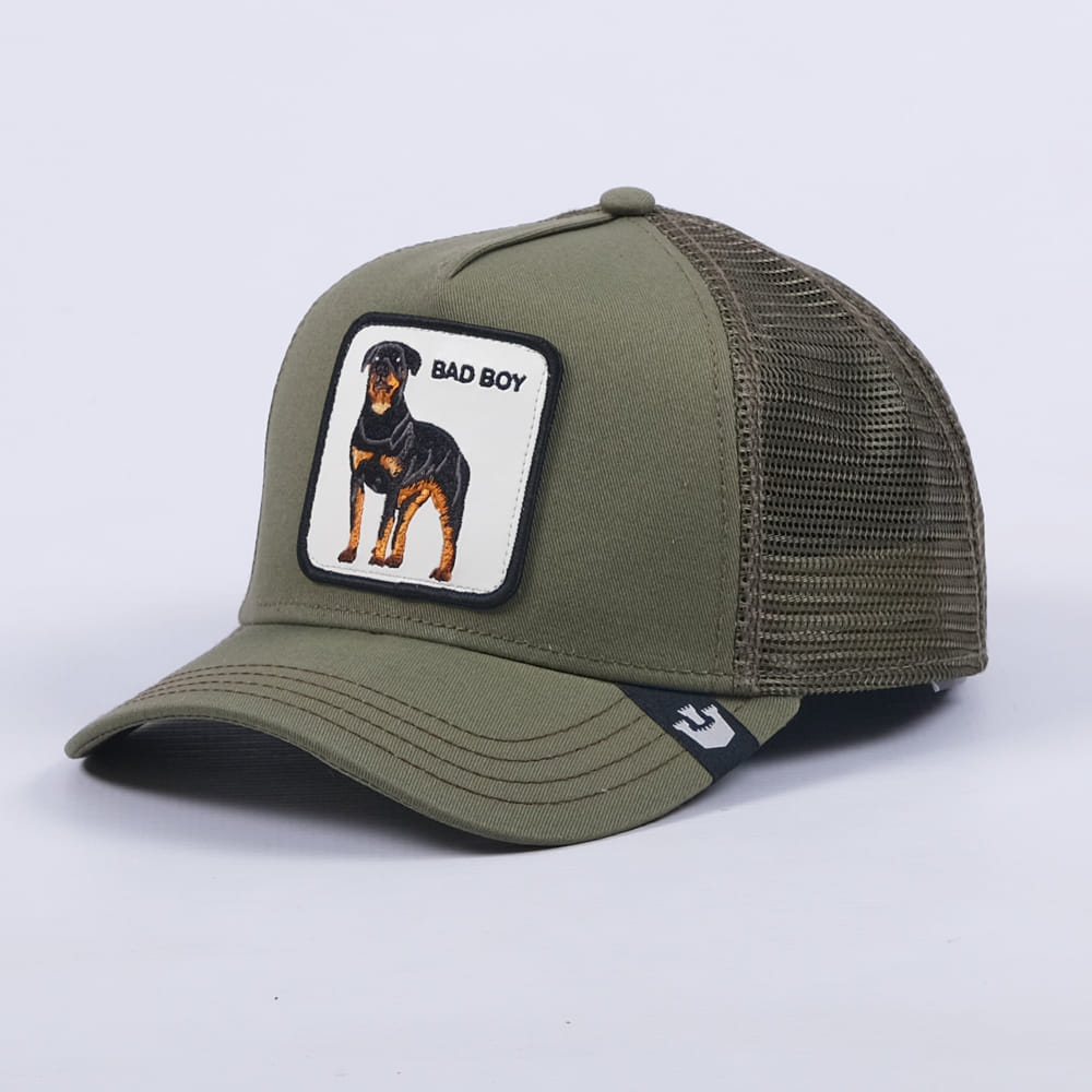 Goorin Bros The Bad Boy Trucker Hat Olive