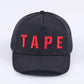 Iconic Trucker Hat (Black/Red)