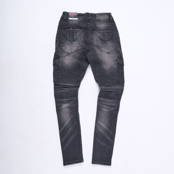 Diaz Skinny Fit Jeans (Black)