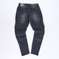 Chique Cargo Regular Jeans (Black)