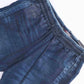 John Wax Coated Slim Fit Jeans (Blue)