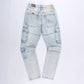 Harman Cargo Jeans (Light Blue)