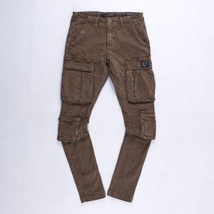 Vin Cargo Skinny Pants (Brown)