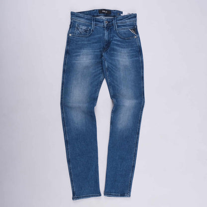 Anbass Slim Fit Jeans (Blue)