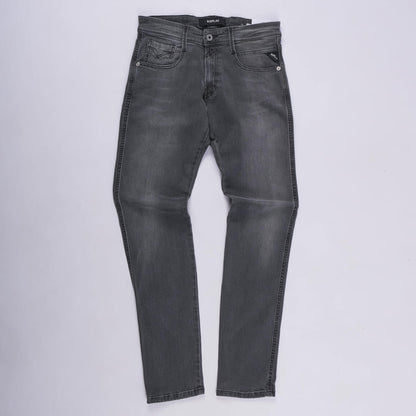 Anbass Slim Fit Jeans (Black)