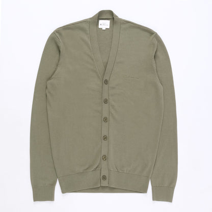 Knit Cardi Jersey (Olive)