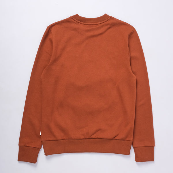 Off Line Fur Applique Sweater (Mocha)