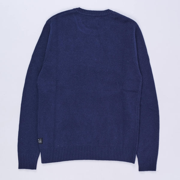 Ladder Knit Sweater (Blue)