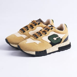 Atlanta Sneakers (White/Beige/Green)