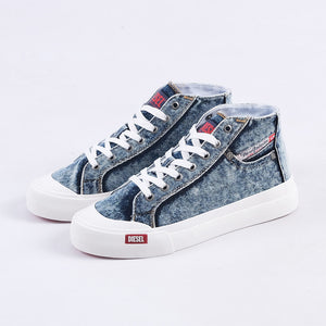 S-Athos Mid Sneakers (Blue)