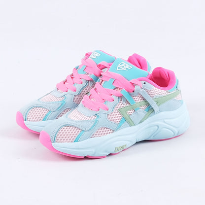 J26 Sneakers (Light Blue/Pink)