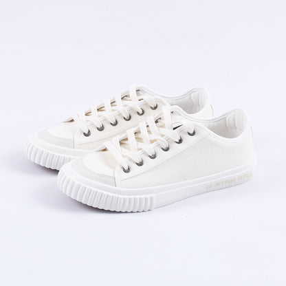 Deck Vulcanized Low Sneakers (White)