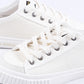 Deck Vulcanized Low Sneakers (White)