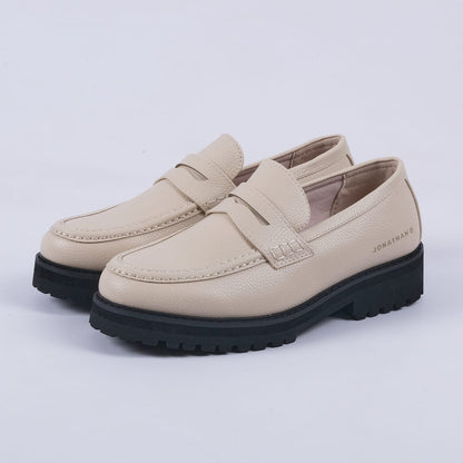 Penny Moc Shoes (Cream)