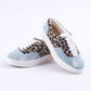 J Farley Sneakers (Denim/Leopard Print)