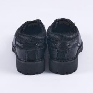 J Donne Pony Loafers (Black)