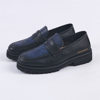 Penny Moc Loafer (Blue)