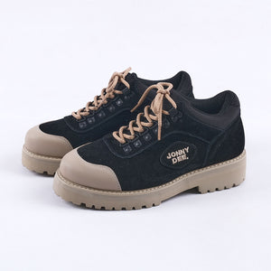 J Huke Shoes (Black/Tan)