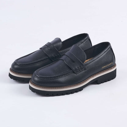 Penny Moc Shoe (Black)