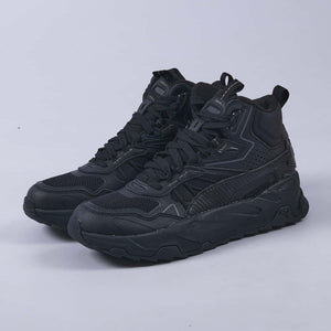 Trinity Mid Hybrid Sneakers (Black)