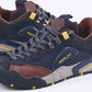 Sherpa Smooth Sneakers (Navy/Tan)