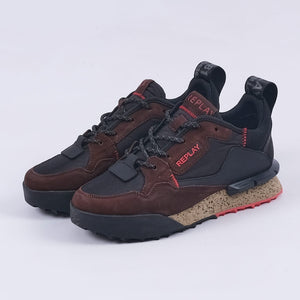 Field Classic X Sneakers (Dark Brown/Black)