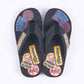 Board Thong Slides (Black)