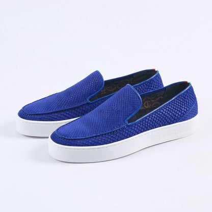 Mateo Cupsole Loafer (Blue)