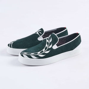 Mateo Cupsole Loafer (Green)