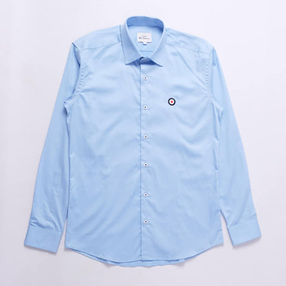 Ben Target Slim Fit Lounge Shirt (Blue Sky)