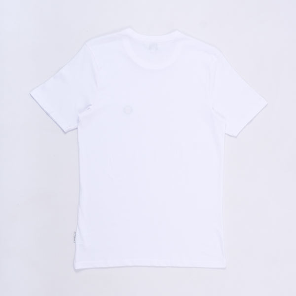 Target Emblem Crew Neck T-Shirt (White)