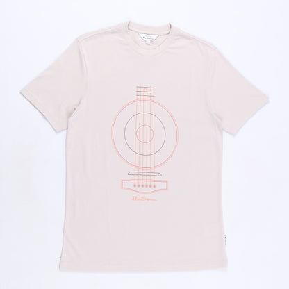 Linear Guitar T-Shirt (Natural)