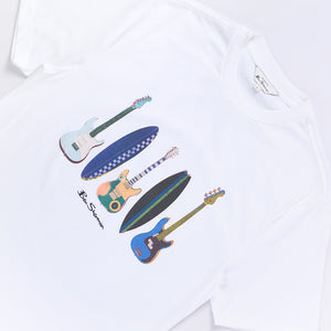 Surf 'n Guitar T-Shirt (White)