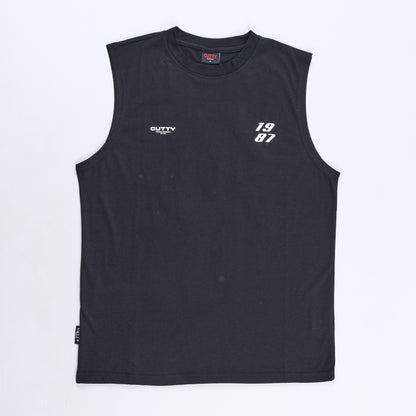 Hector Sleeveless T-Shirt (Black)